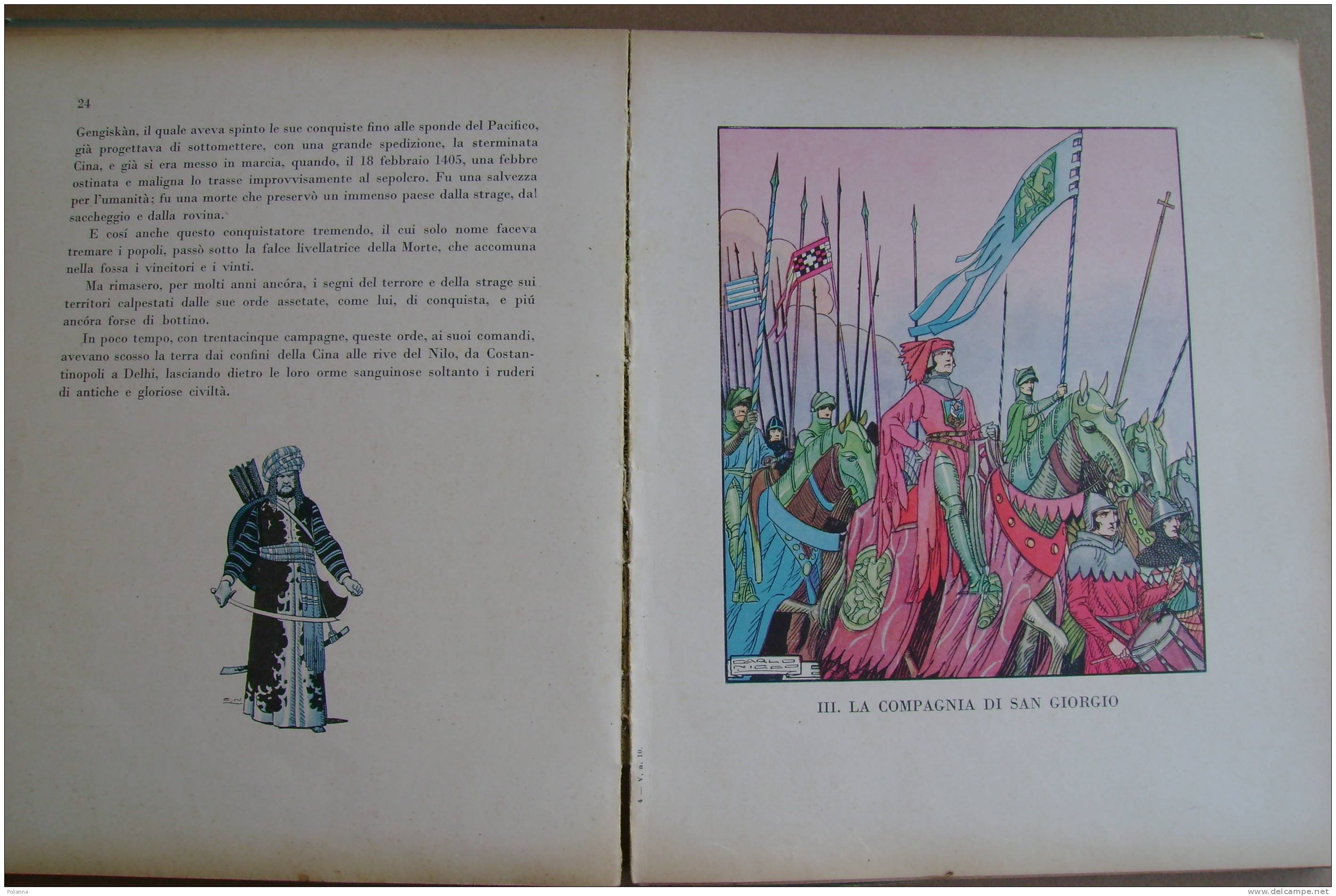 PAR/25 CAPITANI CORSARI E AVVENTURIERI Scala D´Oro 1936 /illustrazioni Nicco - Anciens