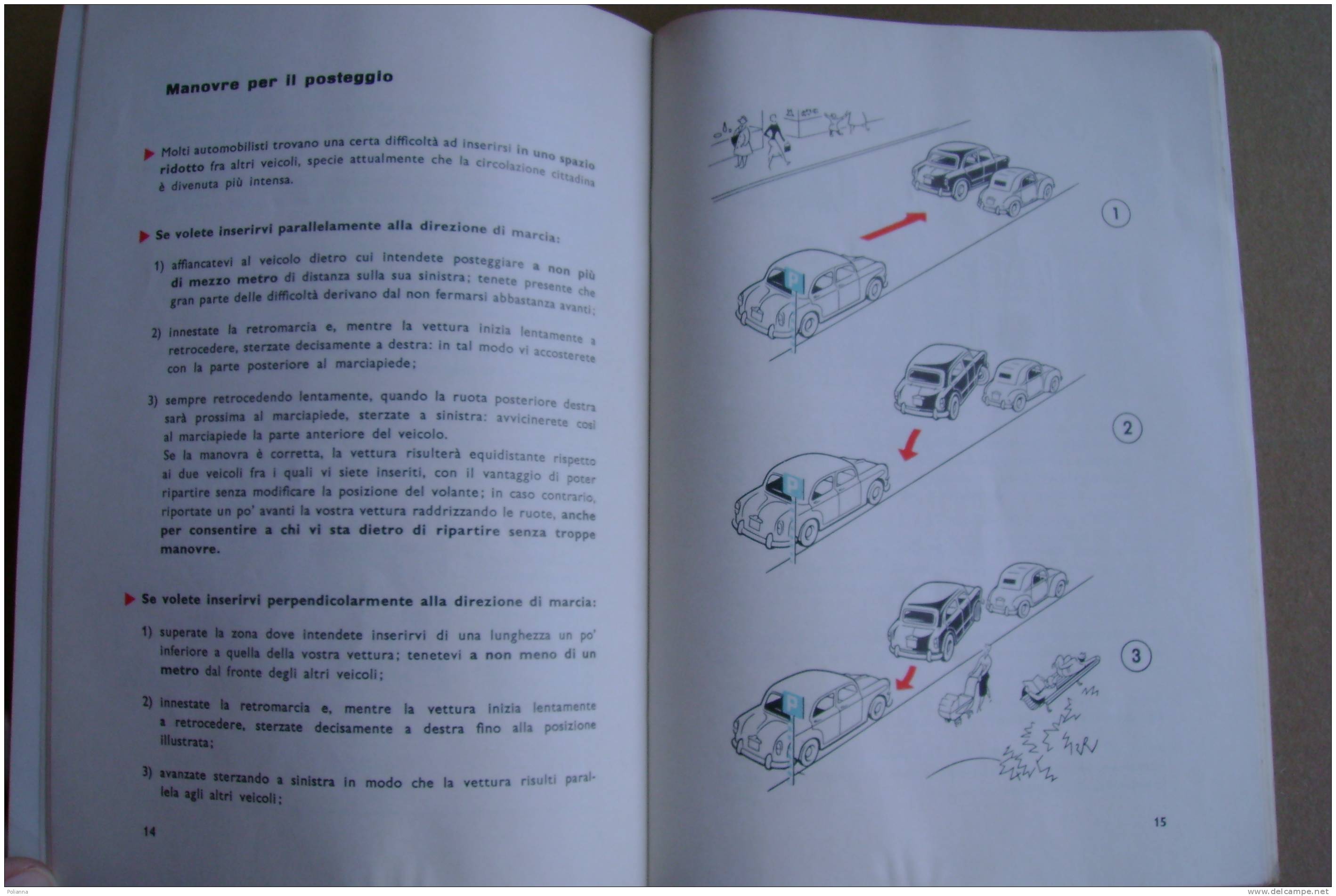 PAR/39 Libretto CONSIGLI AGLI UTENTI FIAT 1959/automobilisti - Motoren