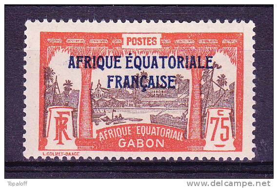 Gabon N°104 Neuf Charniere - Unused Stamps