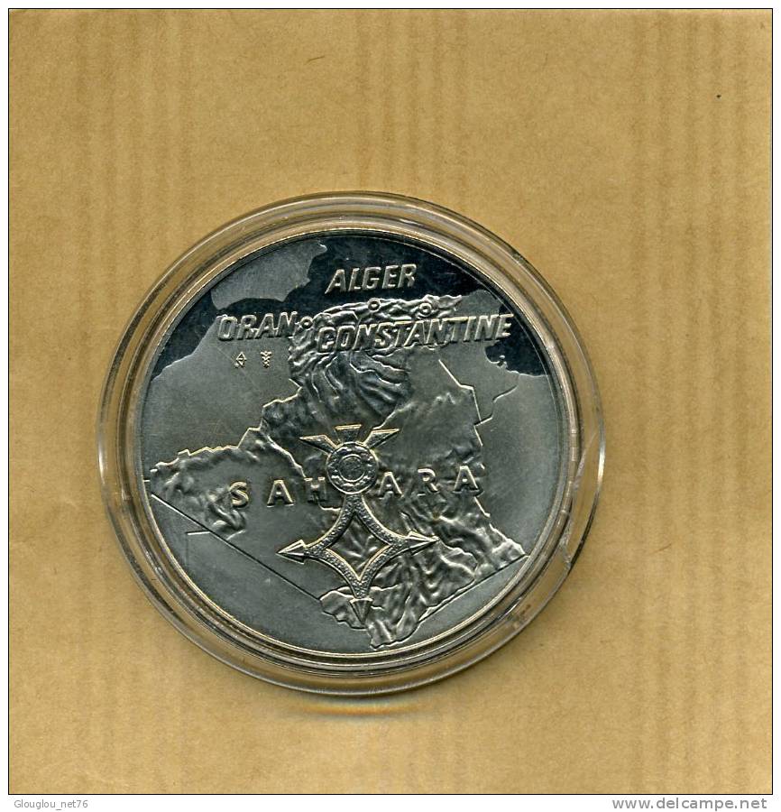 MEDAILLE COMMEMORATIVE SOUS CAPSULE...OPERATION PIERRES PRECIEUSES 1959/1960.VOIR SCANER POUR VERSO - Commemorative