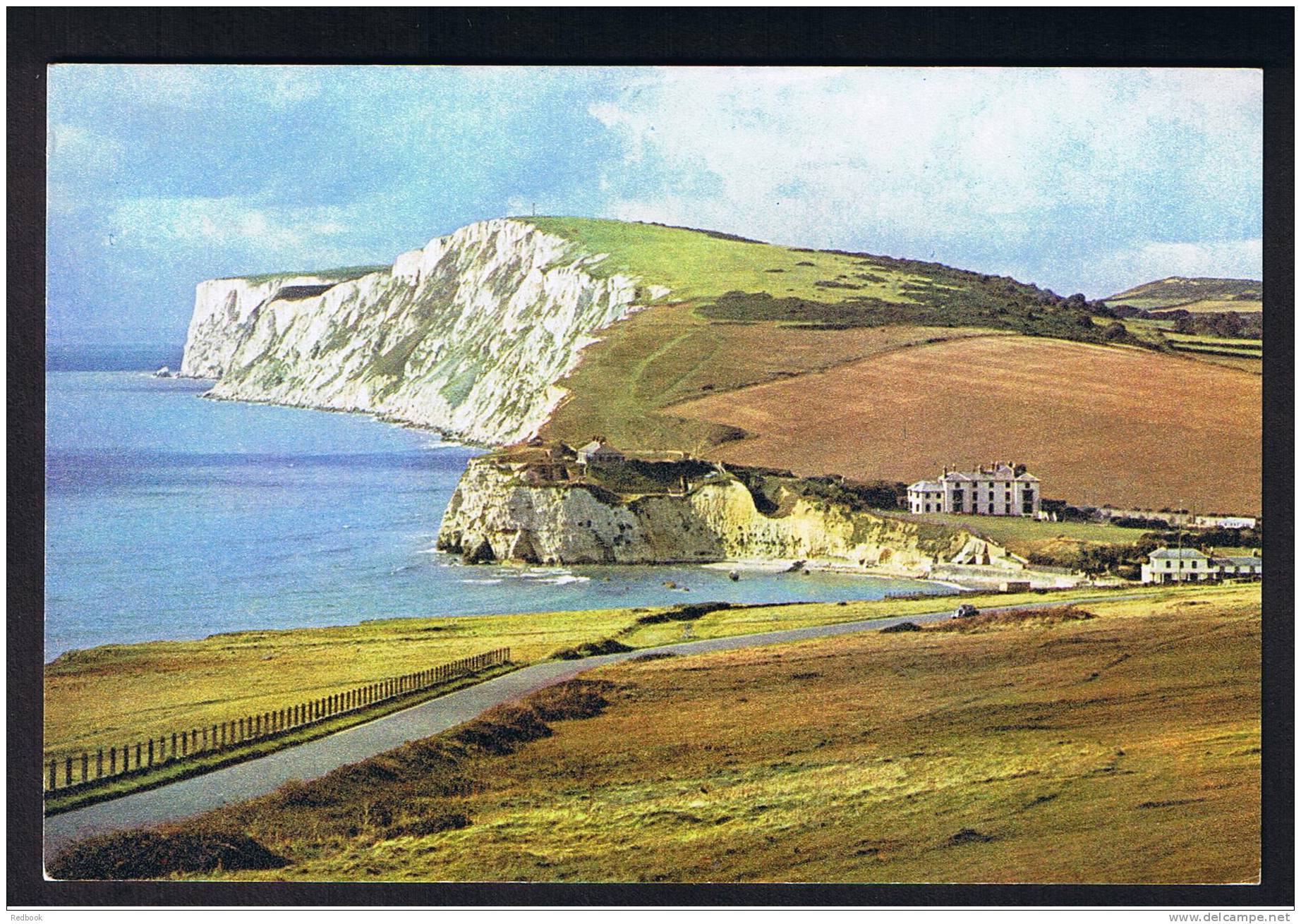 RB 740 - J. Arthur Dixon Postcard - Freshwater Bay &amp; High Down - Isle Of Wight - Autres & Non Classés