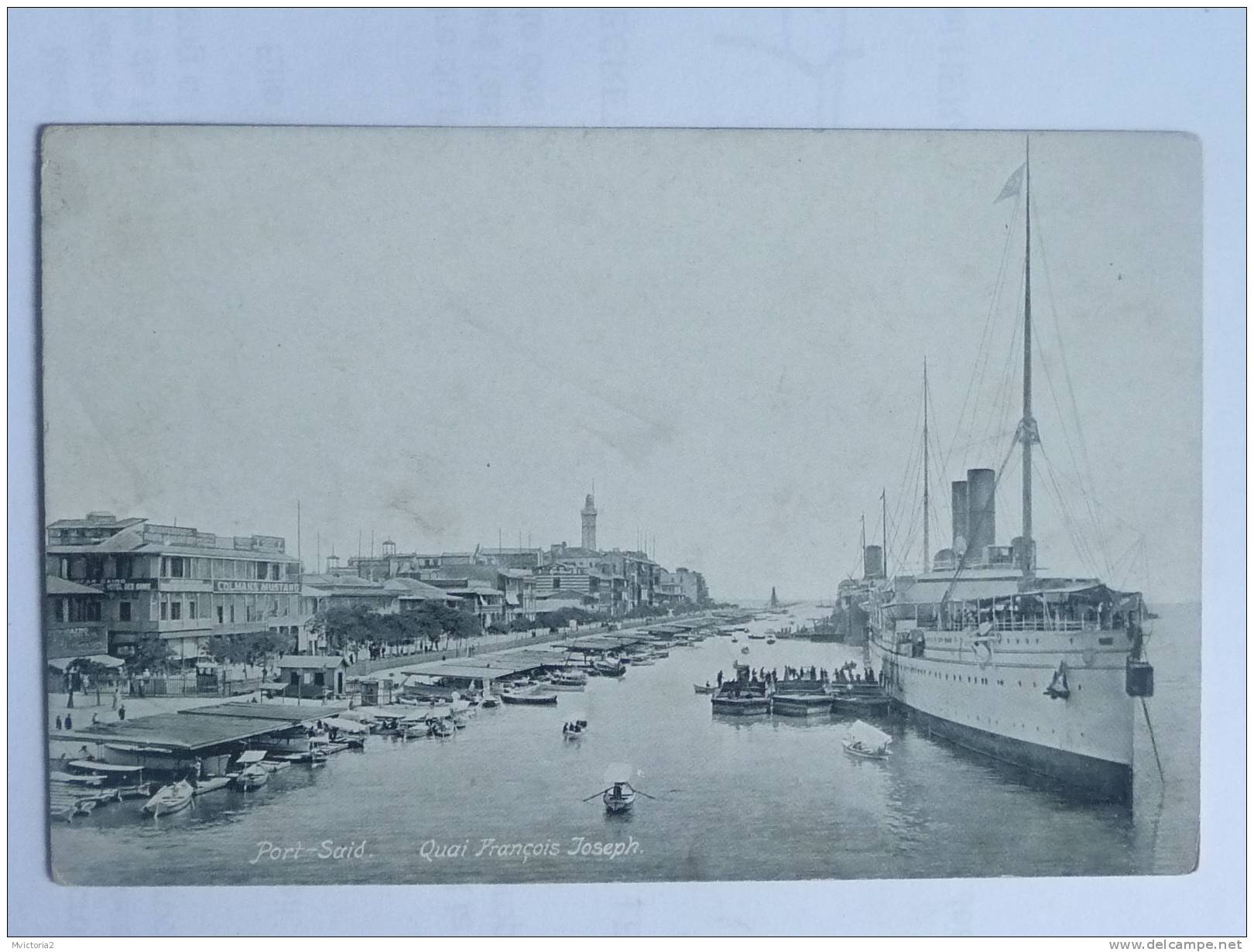 PORT SAID - Quai François Joseph. - Autres & Non Classés