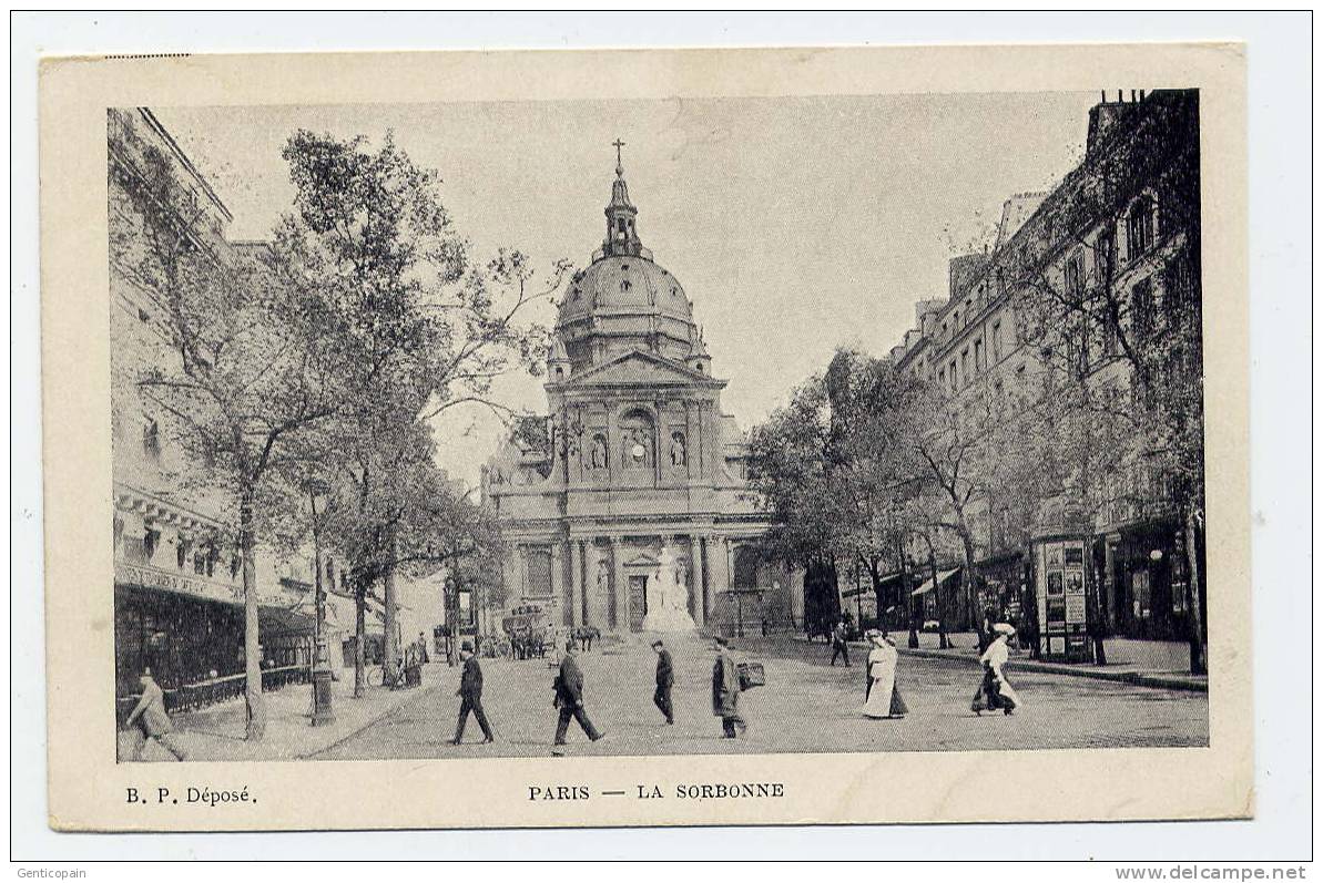 Q29 - PARIS V - La  Sorbonne (CARTE PIONNIERE) - Education, Schools And Universities