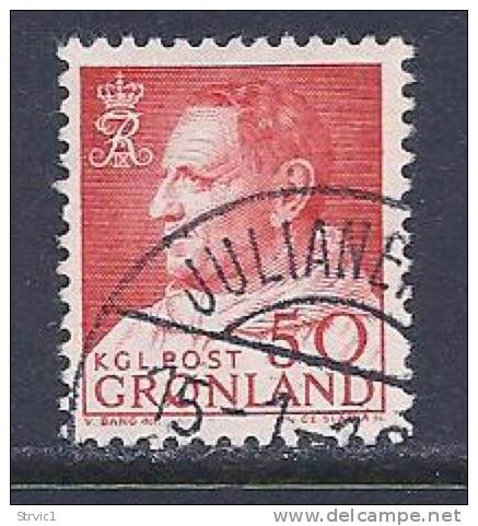 Greenland, Scott # 59 Used Frederick IX, 1965 - Other & Unclassified