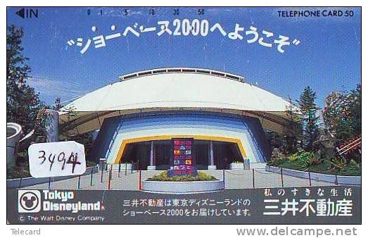 Télécarte Japon  (3494)   DISNEY Phonecard Japan * TELEFONKARTE * - Disney