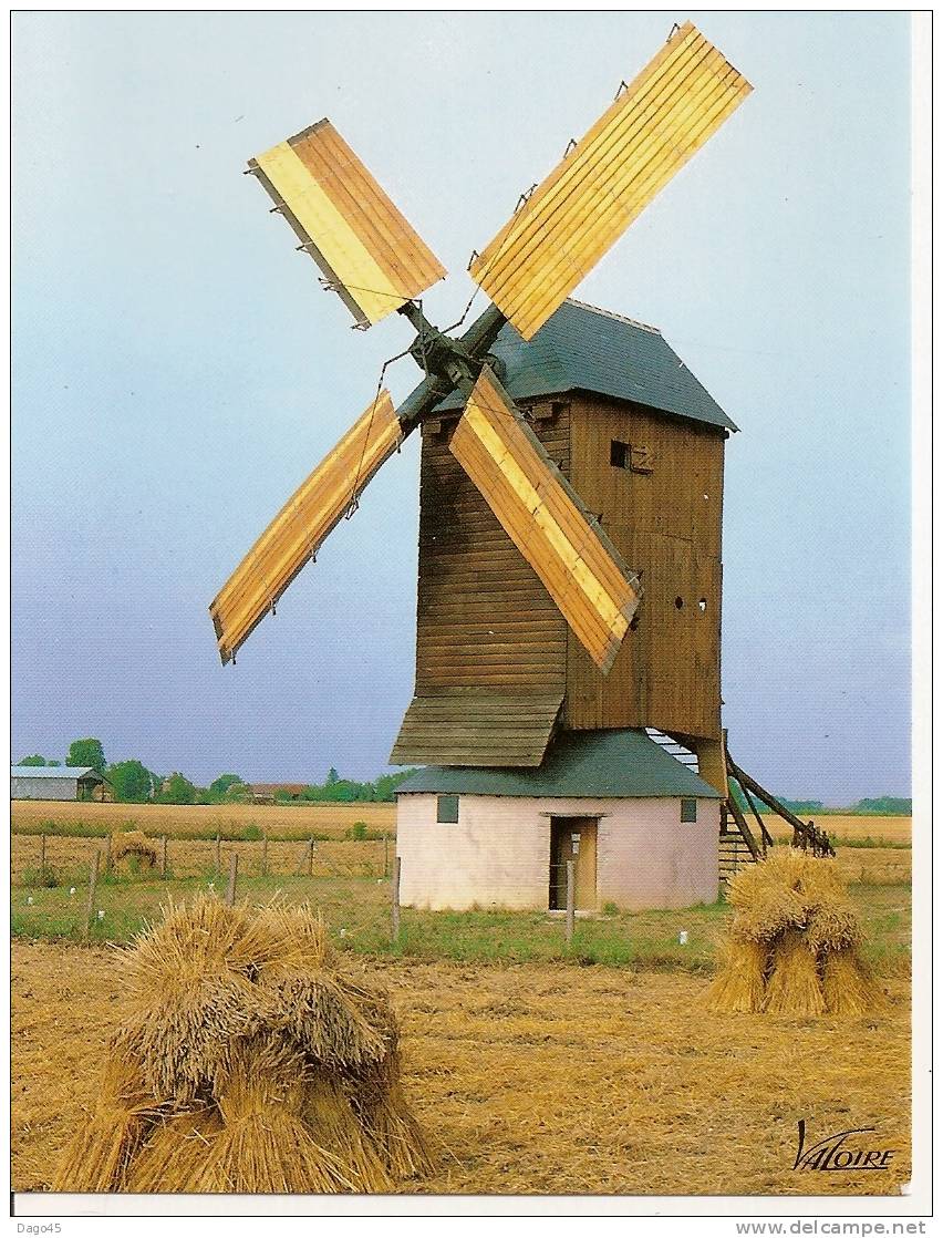 CPM CHAPELON (Loiret) Le Moulin GAILLARDIN Dernier Moulin à Vent Du GATINAIS - Other & Unclassified