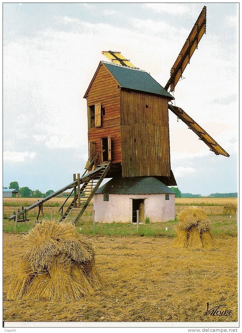 CPM CHAPELON (Loiret) Le Moulin GAILLARDIN Dernier Moulin à Vent Du GATINAIS - Other & Unclassified