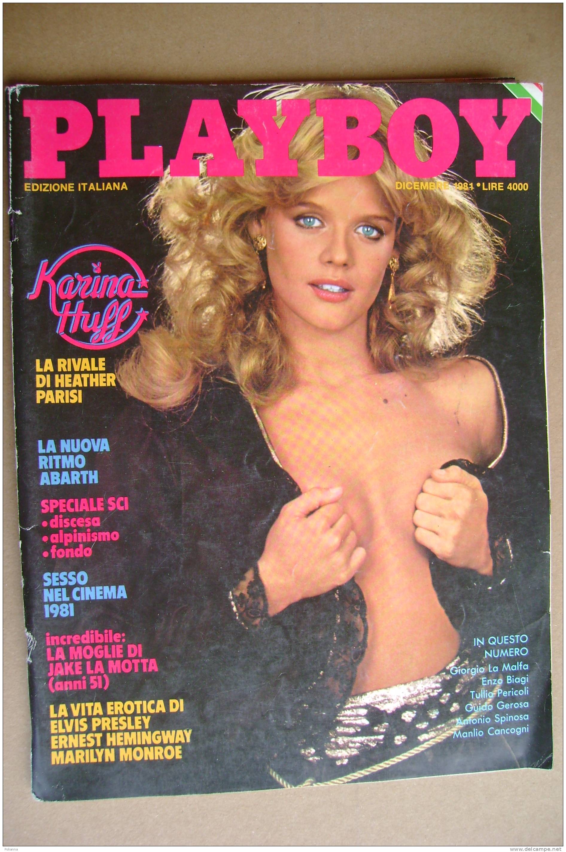 PAS/28 PLAYBOY N.12 1981/KORINA HUFF/VIKKI LA MOTTA/YASMINE - Cinema
