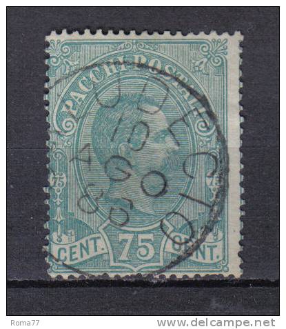 SS1456 - REGNO , Pacchi Postali Il 75 Cent Verde N. 4 Usato. - Colis-postaux