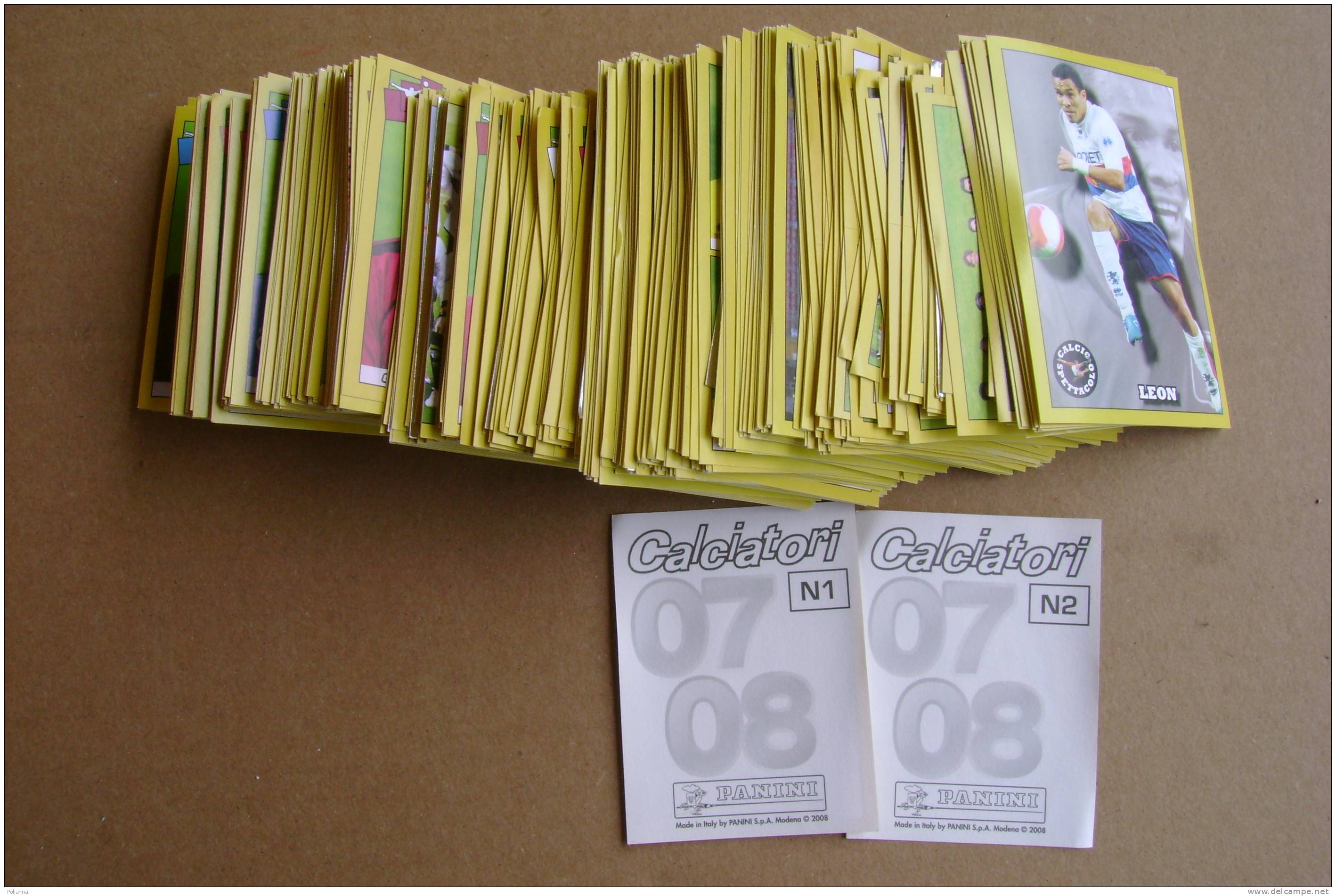 PAS/53 **526 FIGURINE CALCIO PANINI 2007/2008 Tutte Diverse** - Edizione Italiana