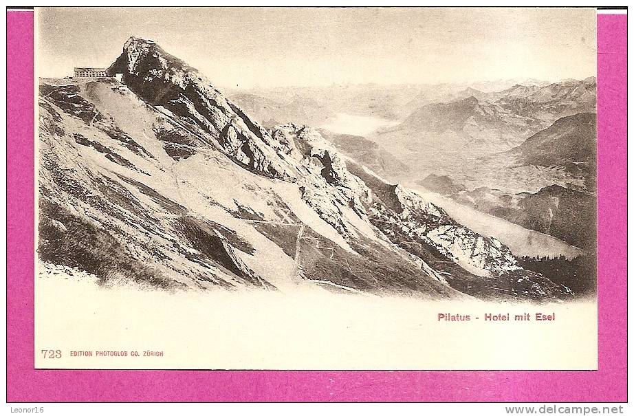 KRIENS   -   * PILATUS - HOTEL Mit  ESEL  *   -   Editeur : PHOTOGLOB  Aus Zürich  N°723 - Kriens