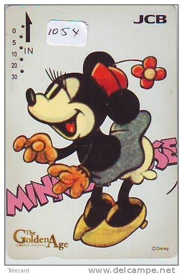 Japan Prepaid Karte DISNEY / Série Golden Age (1054) MINNIE Mouse Japan Quo Card - Carte Prépayée Japon - Disney