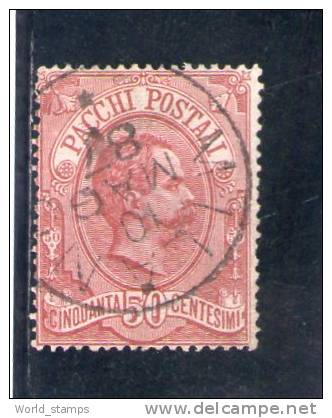 ITALIA 1884-6 USATO - Postal Parcels