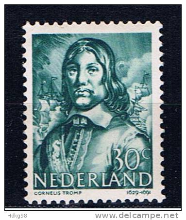 NL+ Niederlande 1943 Mi 420 Mnh Admiral - Unused Stamps