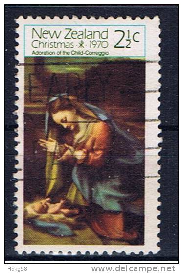 NZ+ Neuseeland 1970 Mi 545 Weihnachten - Used Stamps