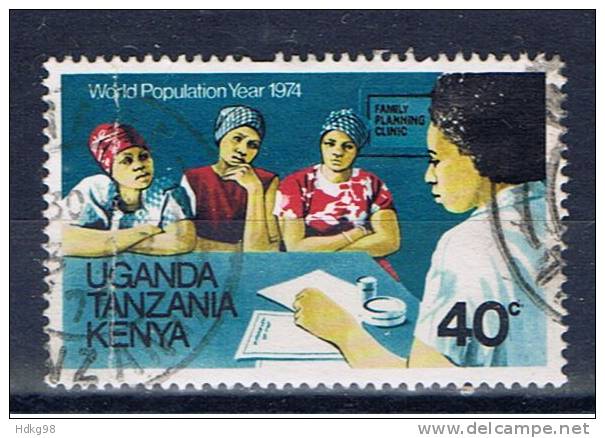OAG+ Ostafrikanische Gemeinschaft Kenia Tanzania Uganda 1974 Mi 283 - Kenya, Uganda & Tanzania