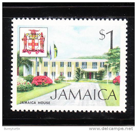 Jamaica 1972-79 Jamaica House $1 MNH - Jamaica (1962-...)