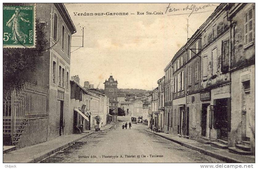 Verdun-sur-Garonne Rue Ste-Croix - Verdun Sur Garonne