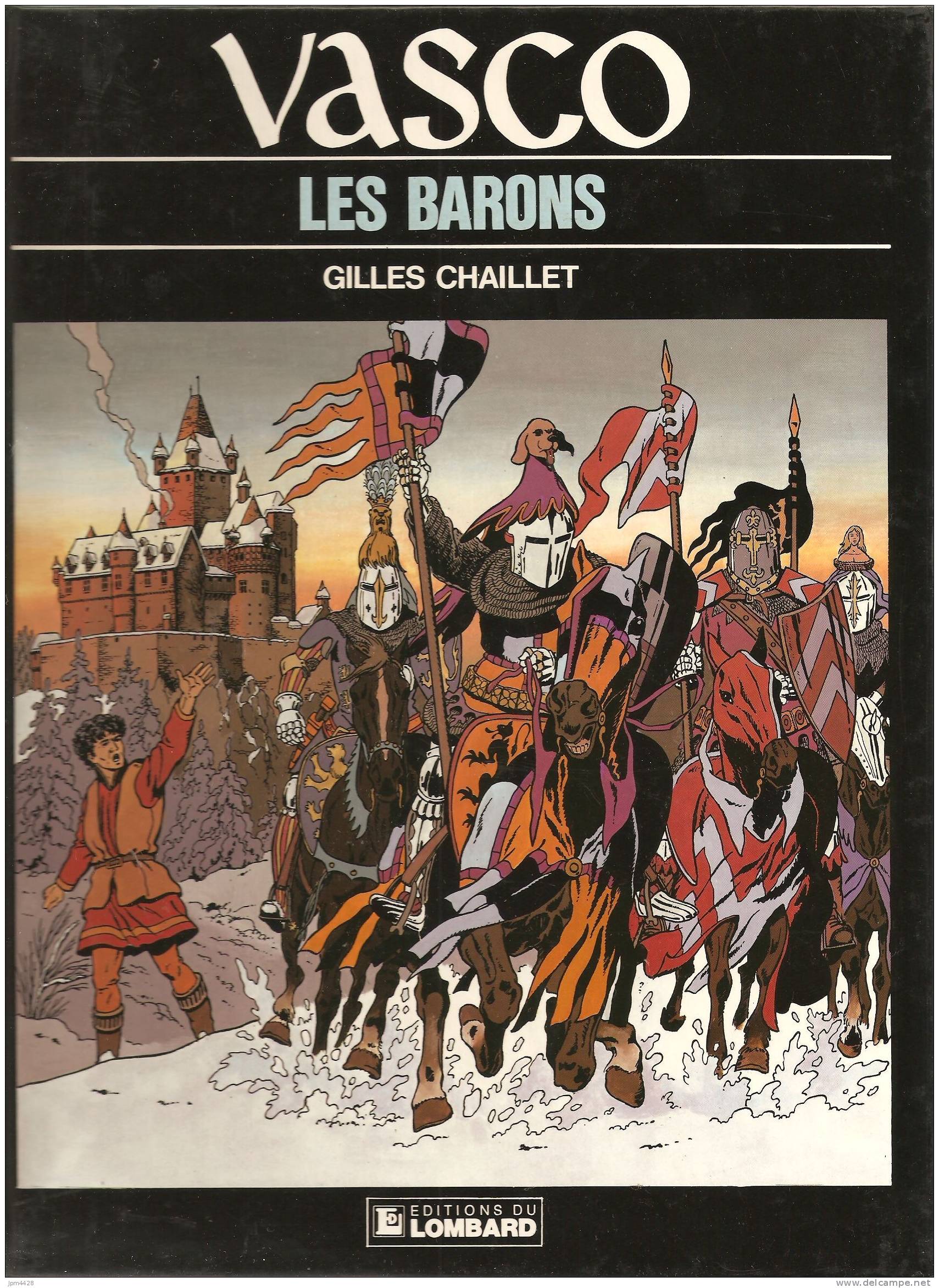 Vasco 5 Les Barons Gilles Chaillet 1987 Bon état - Vasco