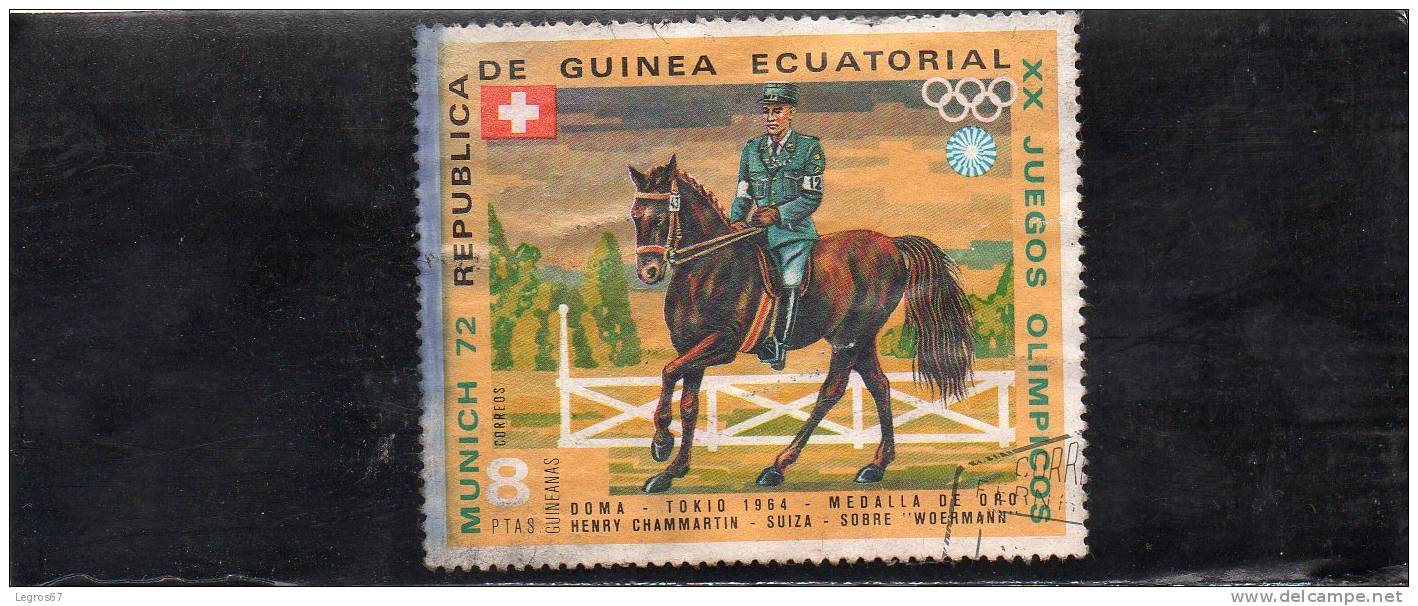 TOKIO 8 1972 - Guinée Equatoriale