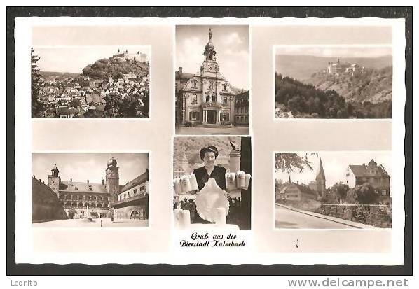 Gruss Aus Der Bierstadt Kulmbach 6-Bilder-Karte 1954 - Kulmbach