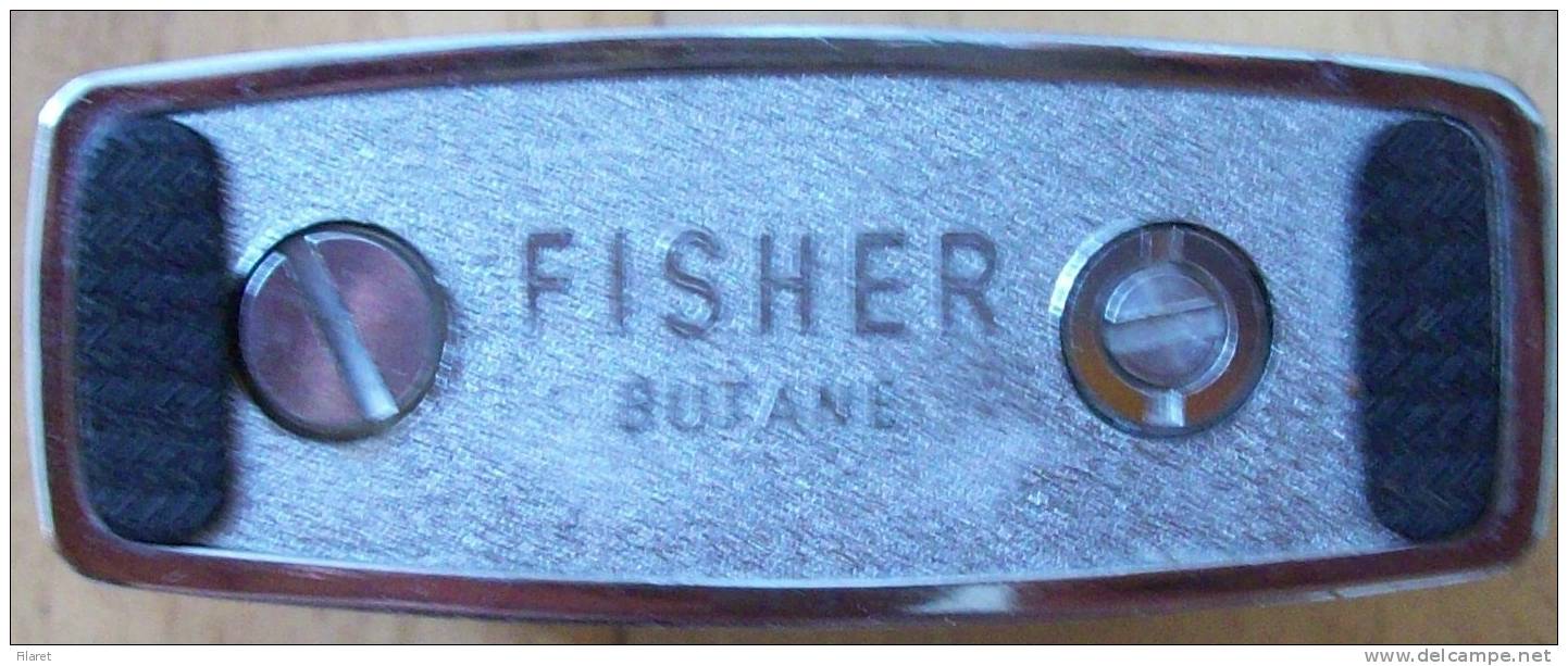 FISHER BUTANE LIGHTER - Other & Unclassified