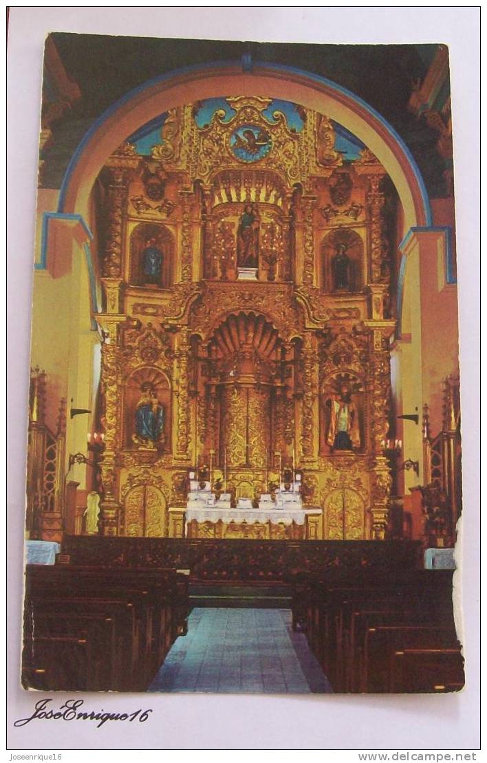 PANAMA, ALTAR DE ORO. THE GOLDEN ALTAR. - Panama