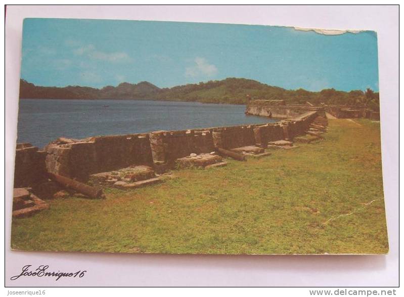 PORTOBELO, REPUBLICA DE PANAMA. CASTILLO SAN JERONIMO. - Panama