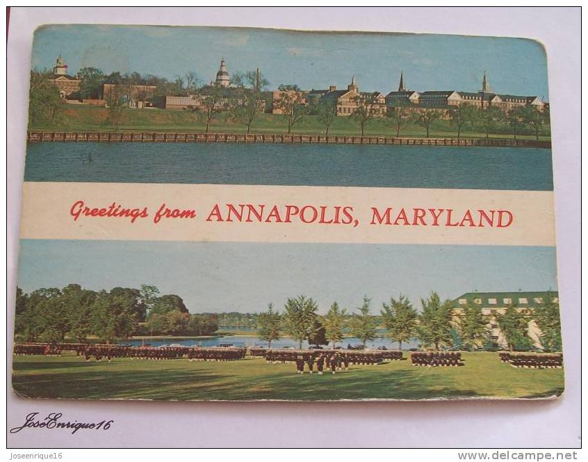 GREETINGS FROM ANNAPOLIS MARYLAND. - Annapolis