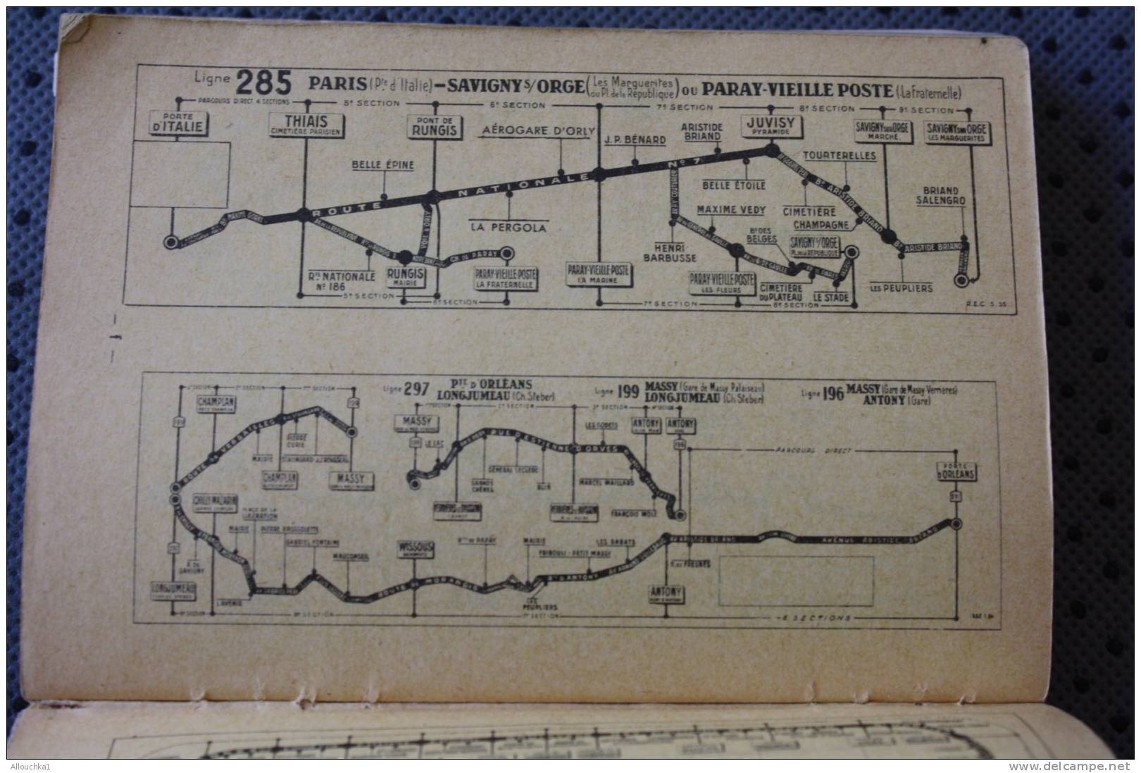 TARIDE PLAN GUIDE DE PARIS  RUES METROPOLITAIN AUTOBUS RENSEIGNEMENTS PRATIQUE PLANS CARTES TARIDE BD ST GERMAIN REF313