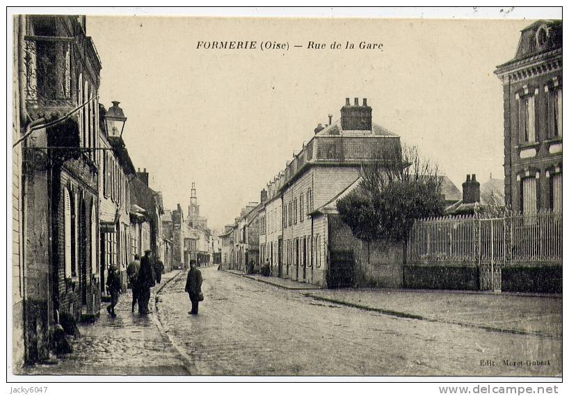 Formerie -  (oise) -    Rue De La Gare - Formerie