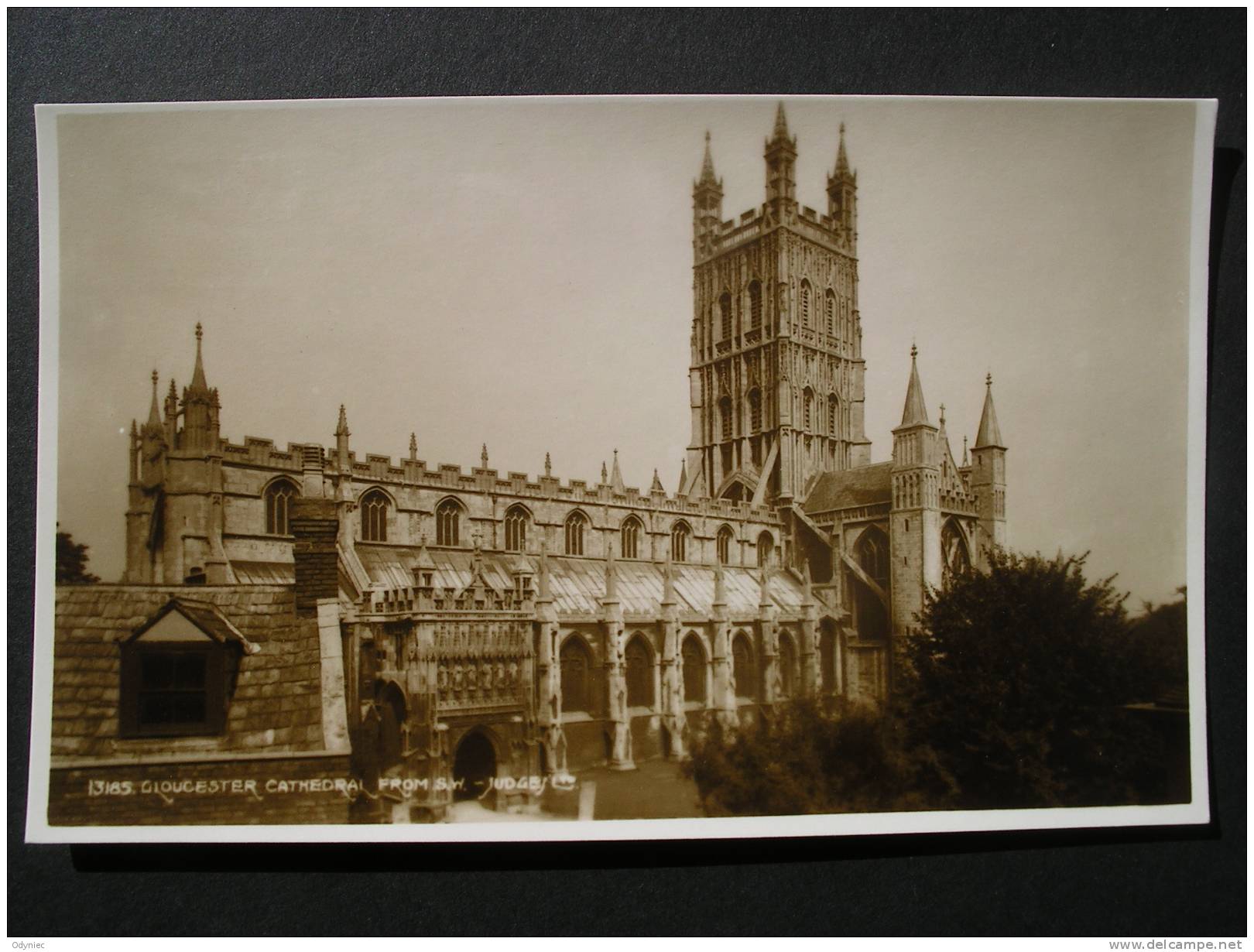 Gloucester Cathedral From S.W. - Gloucester