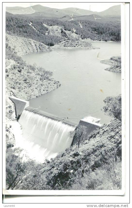 (888) Very Old Australia Canberra Cotter Dam & River Postcard - Carte D´Australie  Très Ancienne - Canberra (ACT)