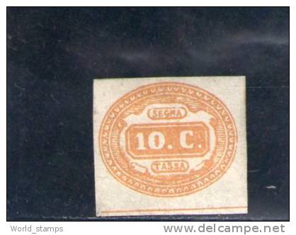 ITALIA 1863 * FIRMATO - Taxe