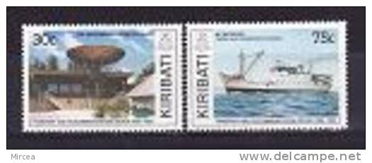 C5072 - Kiribati 1989 - Michel No.532-3 Neufs** - Kiribati (1979-...)