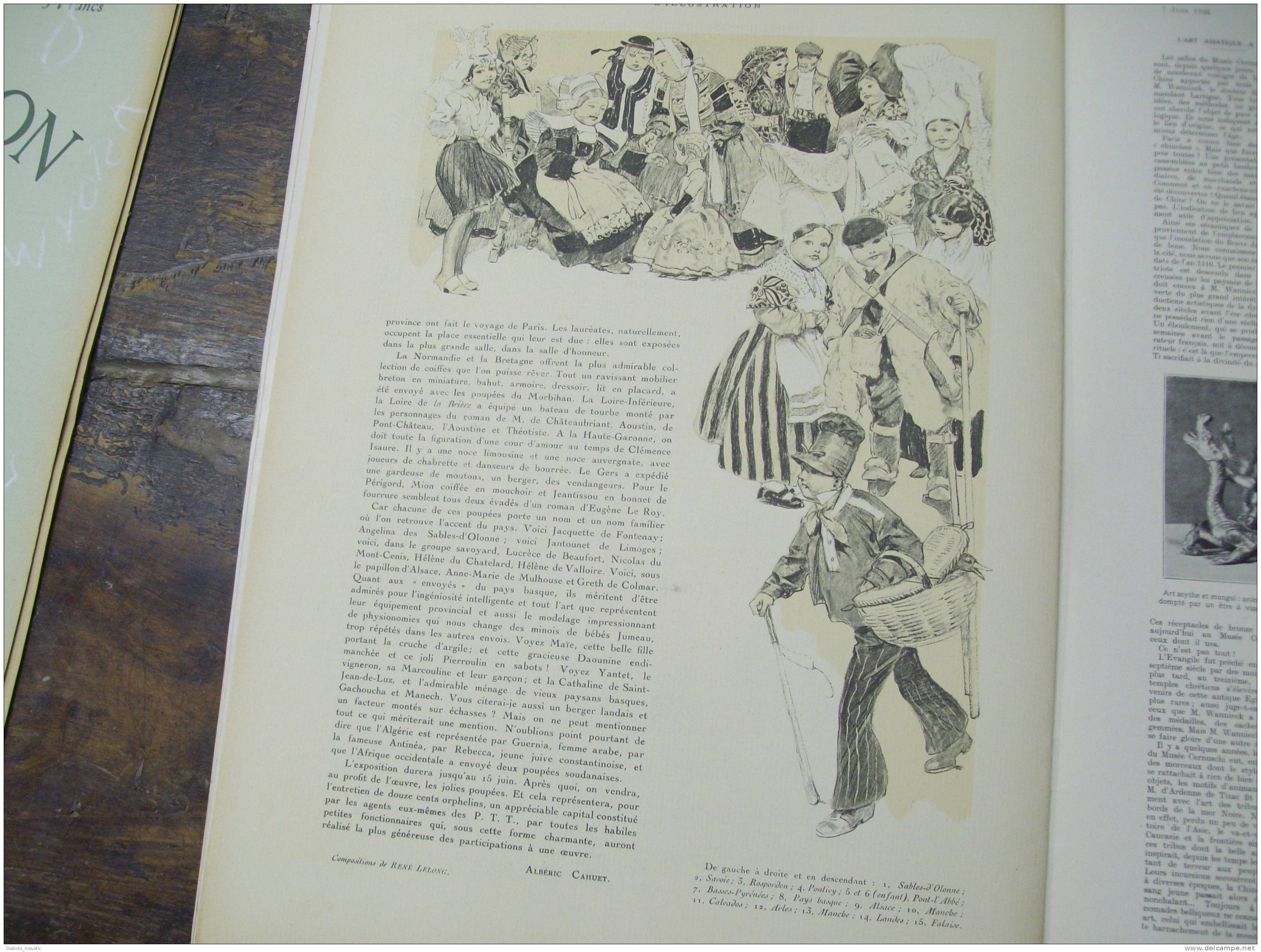 1924 MONTOIRE Vu Depuis Le Château ; Les Transformations De Sacha Guitry ; Les Poupées De Provinces à PARIS ..........; - L'Illustration