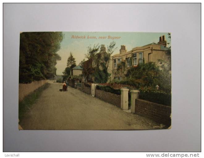 Aldwick Lane , Near Bognor. (18 - 10 - 1909) - Bognor Regis