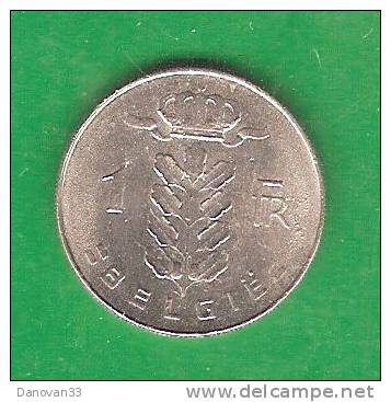 1 Franc   BELGIE  1977  (PRIX FIXE)     (HX 4) - 1 Franc