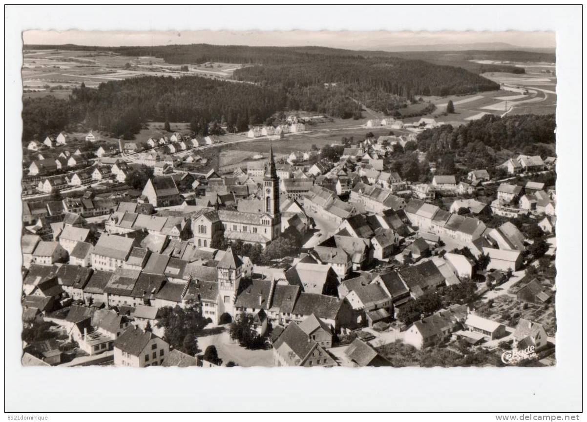 Bräunlingen (Schwarzwald) Luftbild  1965 (Donaueschingen) - Donaueschingen