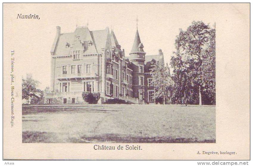 NANDRIN = Château De Soleit  (vierge) - Nandrin