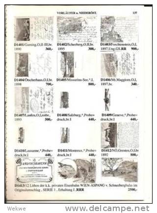 Österreich Ansichtskarten, Geordnet Nach Bundesländern. Bewertungen In Schillingen , 27 Doppelseiten - Livres & Catalogues