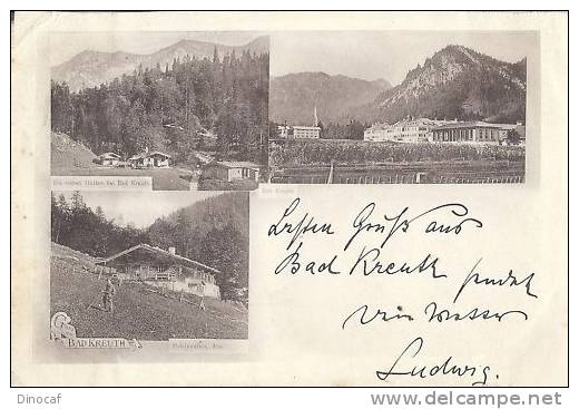 Bad Kreuth,3 Ansichten, Ca. 1900 - Miesbach