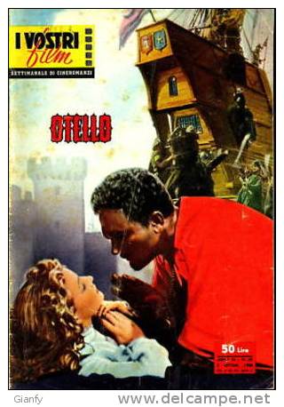 CINEROMANZO OTELLO BONDARCIUK 1958 - Cine