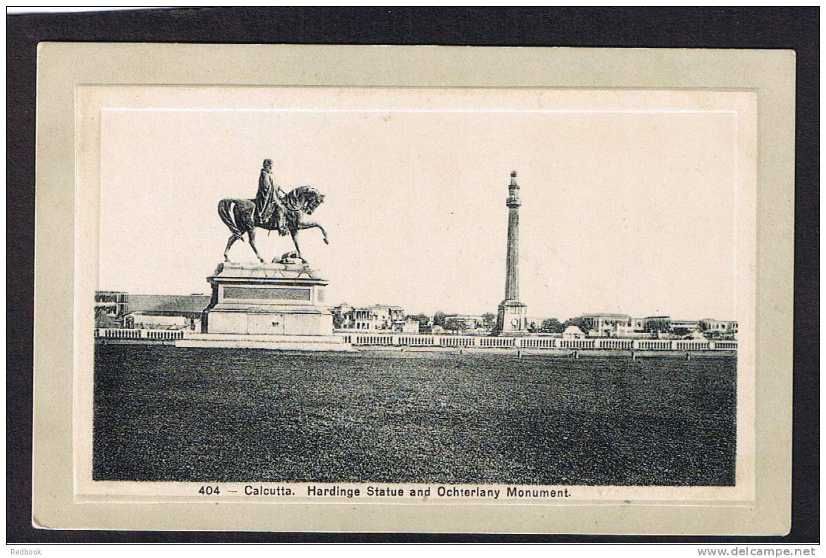 RB 742 - 5 Early Postcards - Calcutta India - India