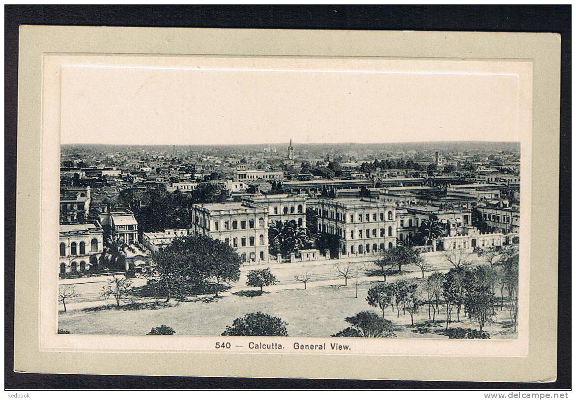 RB 742 - 5 Early Postcards - Calcutta India - India