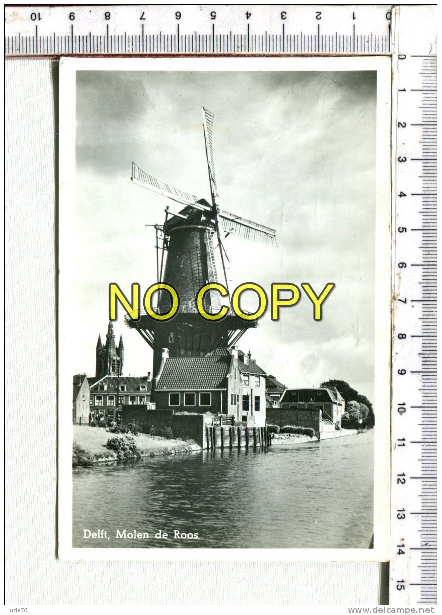 DELF -  Molen De ROOS  - - Delft