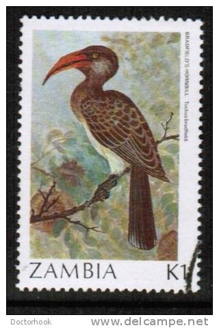 ZAMBIA  Scott #  381  VF USED - Zambie (1965-...)