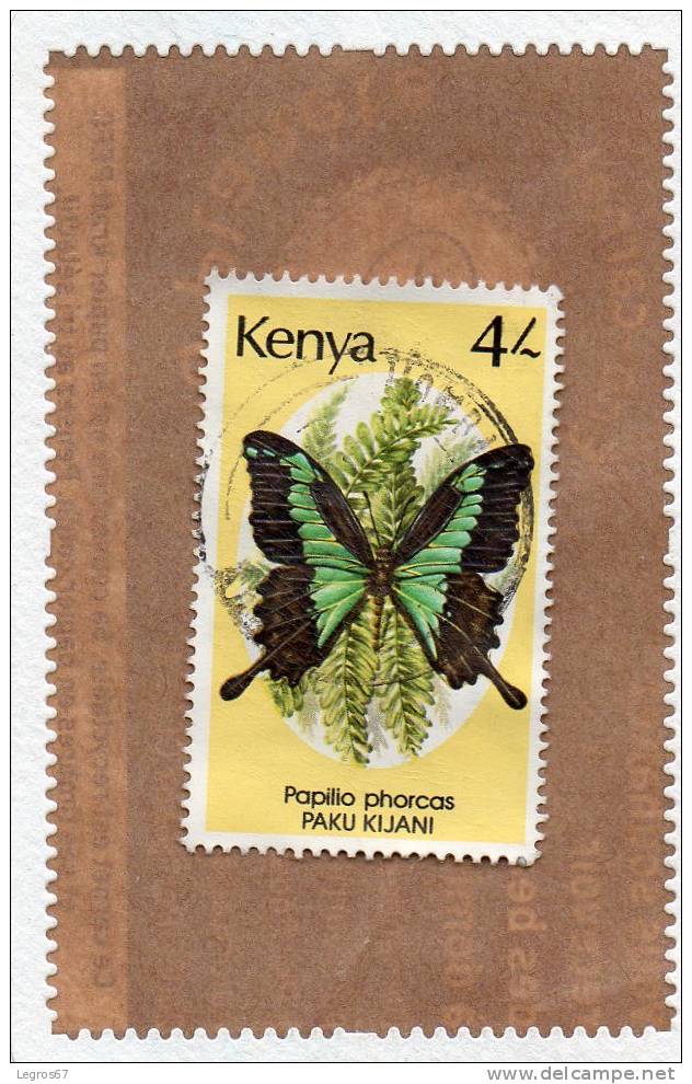 PAPILIO PHORCAS 4 - Kenia (1963-...)
