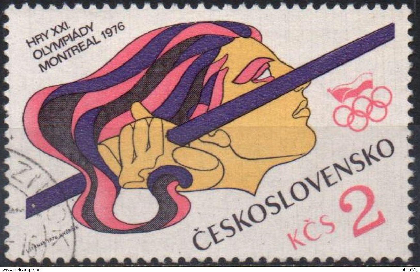 TCHECOSLOVAQUIE  N°2152__OBL_VOIR SCAN_ - Used Stamps