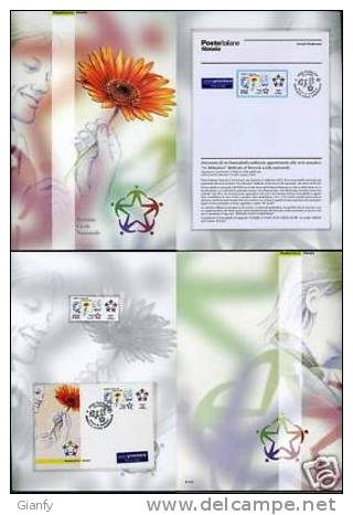 FOLDER SERVIZIO CIVILE NAZIONALE 2003 - Postzegelboekjes